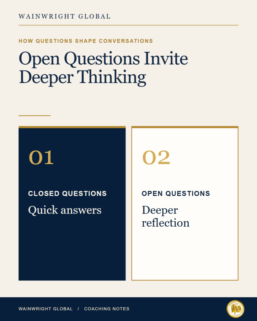 Open Questions Invite Deeper Thinking
