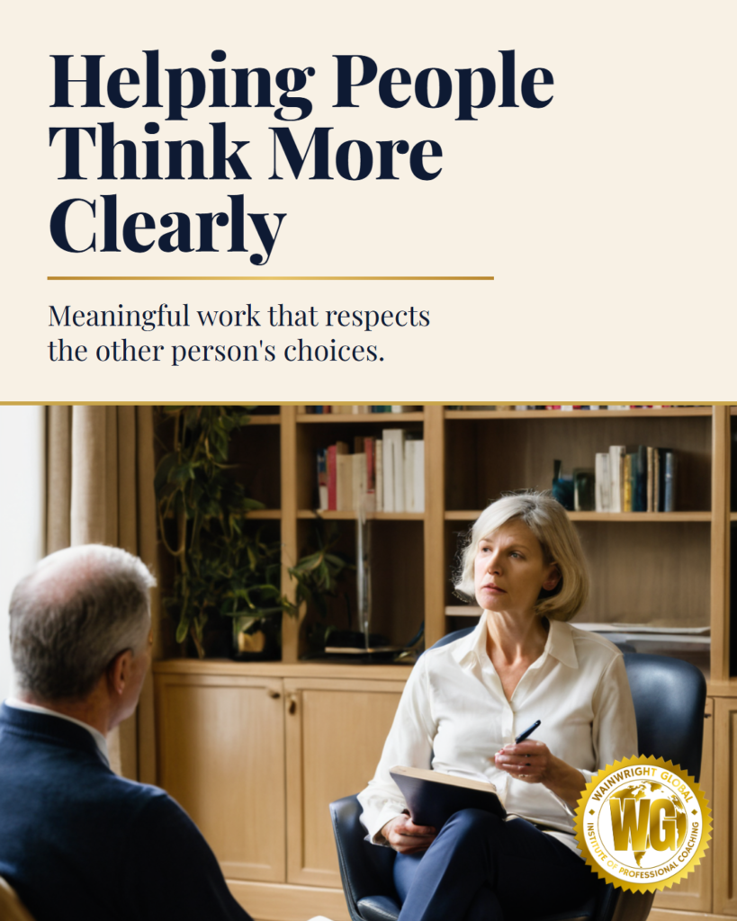 The Meaningful Work of Helping People Think More Clearly
