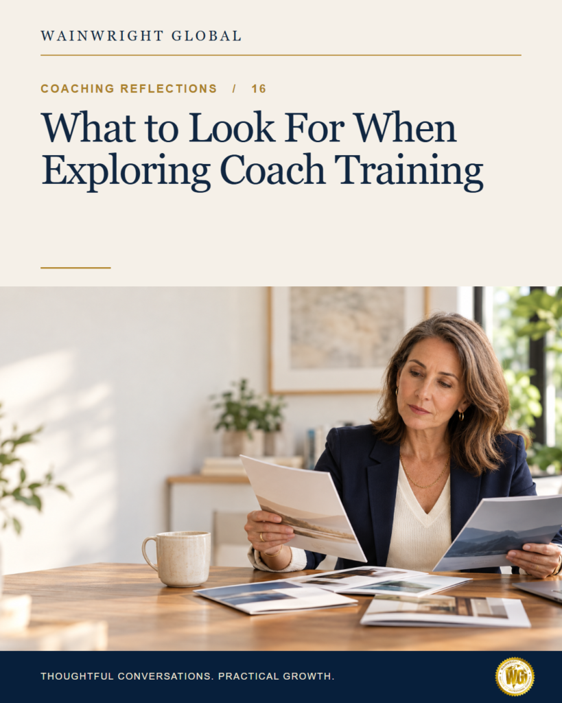 What to Look For When Exploring Coach Training