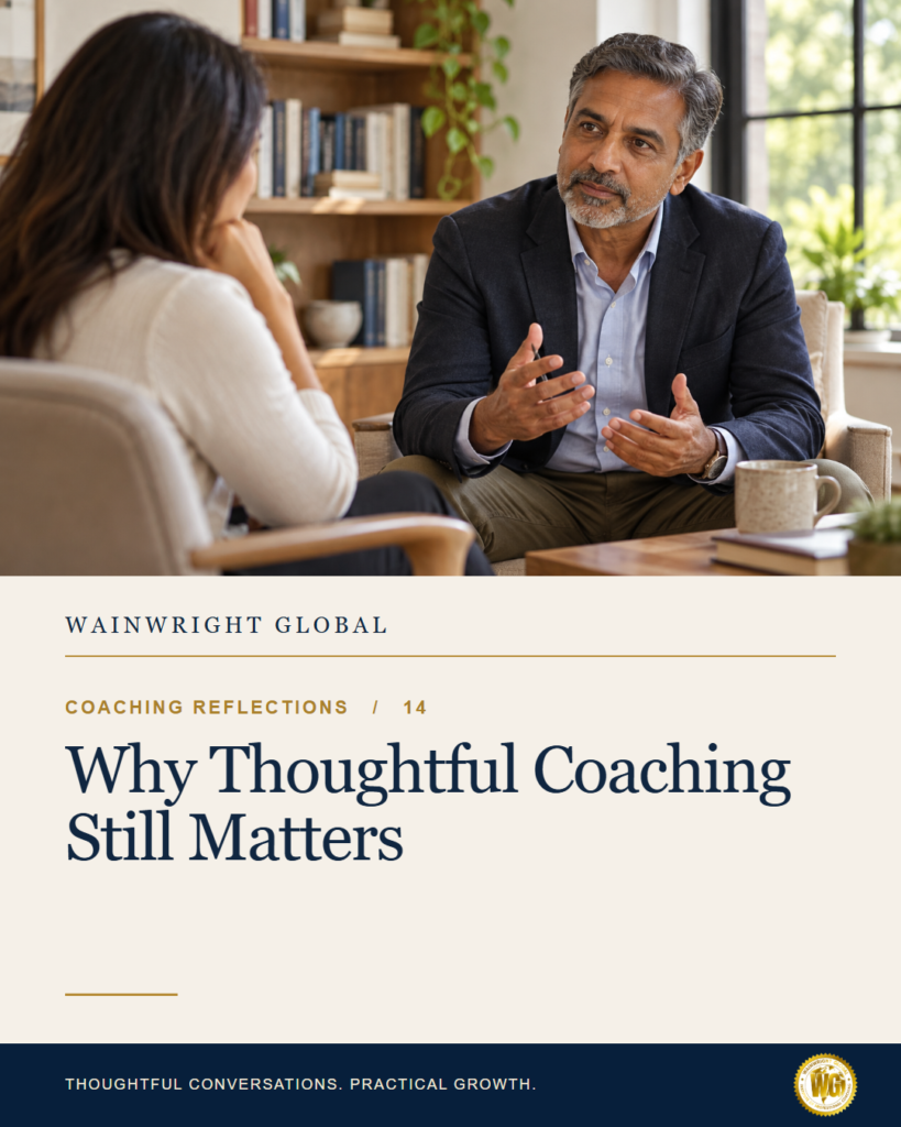 Why Thoughtful Coaching Still Matters